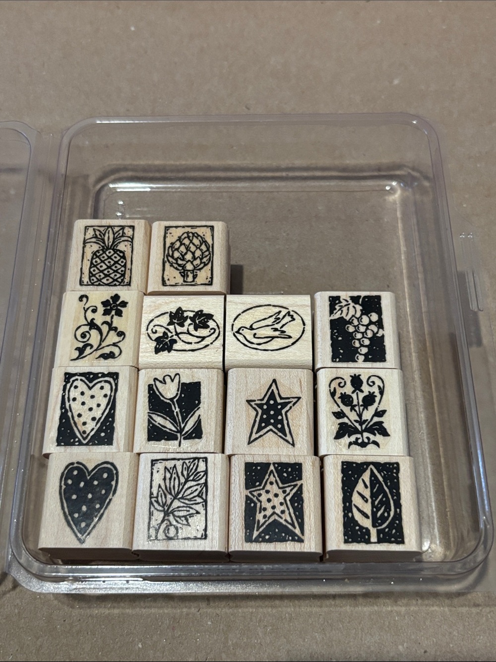 Stampin’ Up! Vintage Stamp Set Nature Blocks